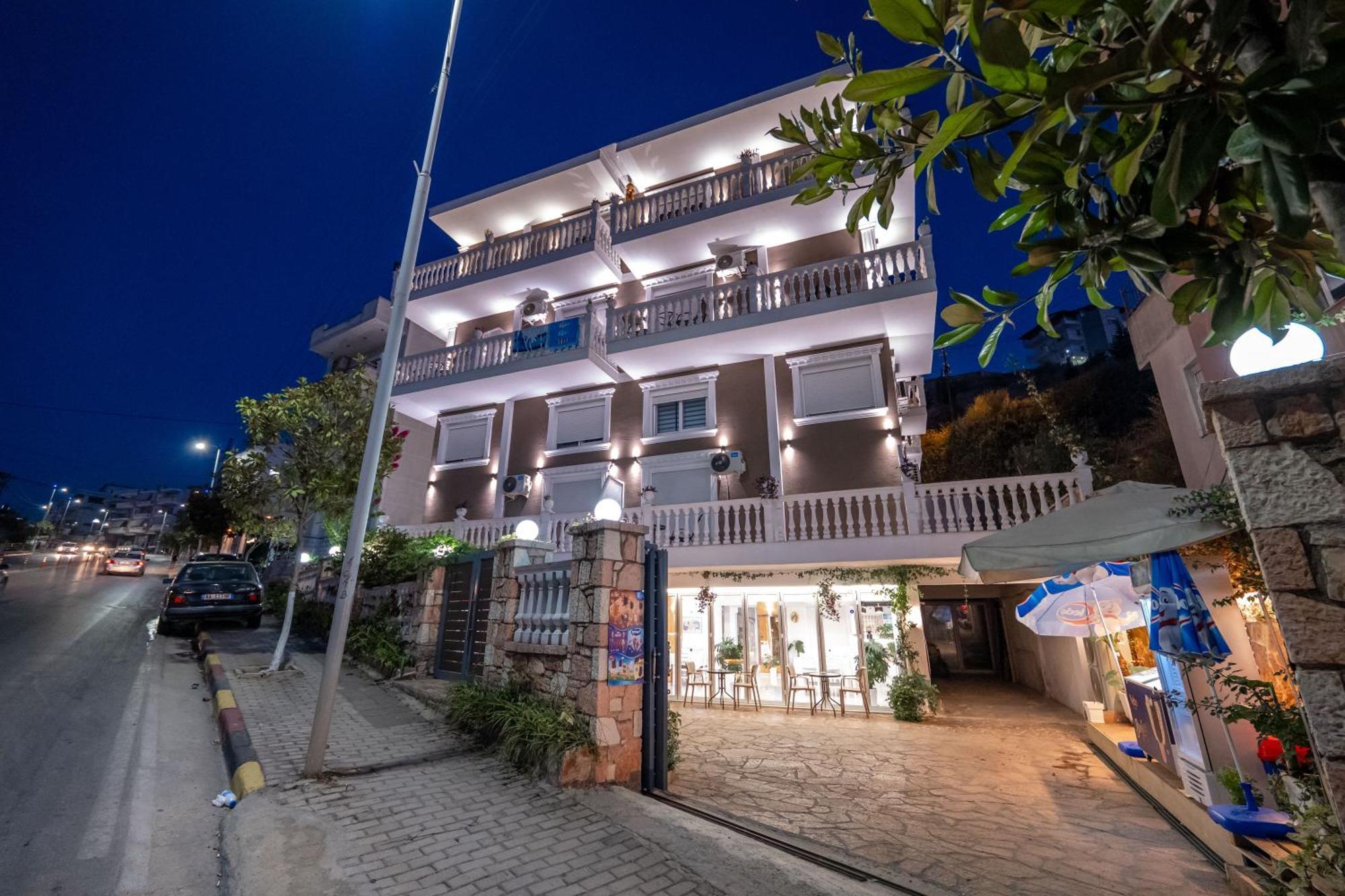 Hotel Elite Sarandë Exterior foto