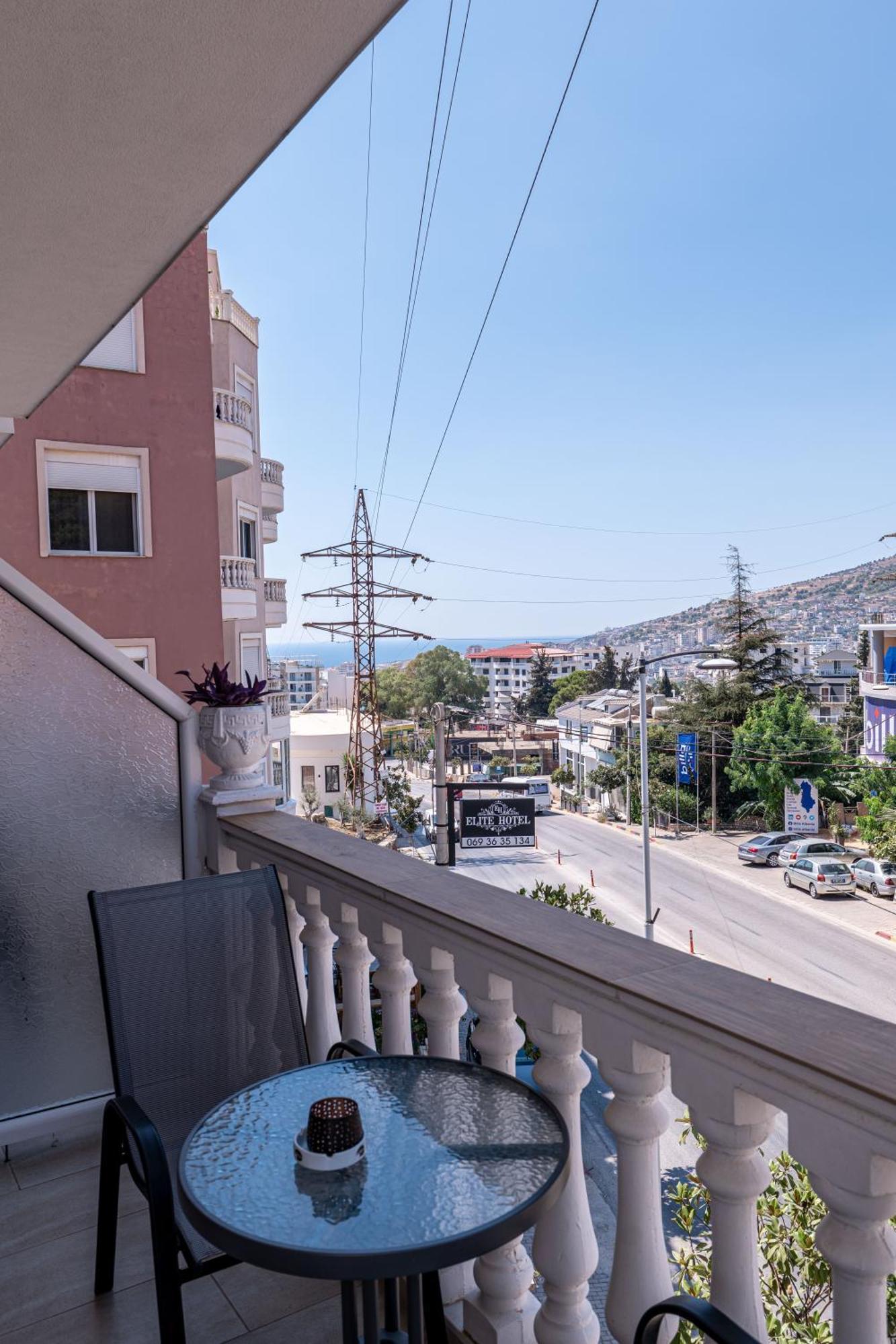 Hotel Elite Sarandë Exterior foto